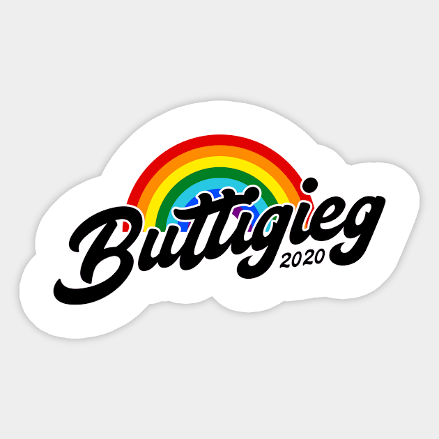 Buttigieg LGBT Sticker by Calculated